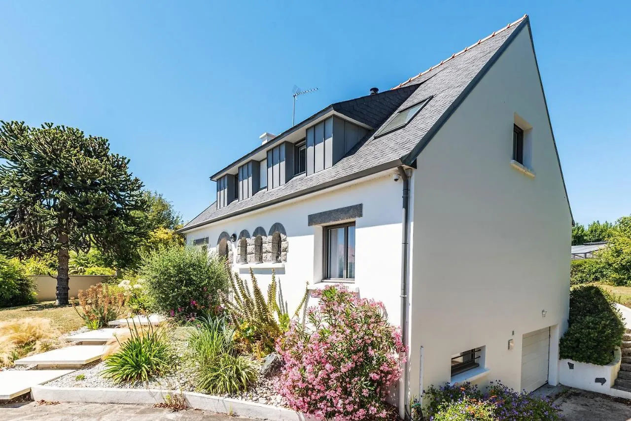 Les Peupliers - Maison De Vacances Avec Jardin Benodet France